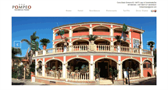 Desktop Screenshot of hotelpompeo.it